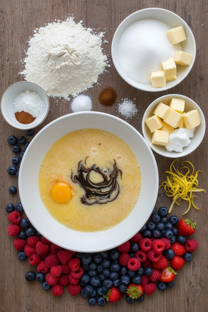 Easy Crowd-Sized Blueberry Sheet Pan Pancakes