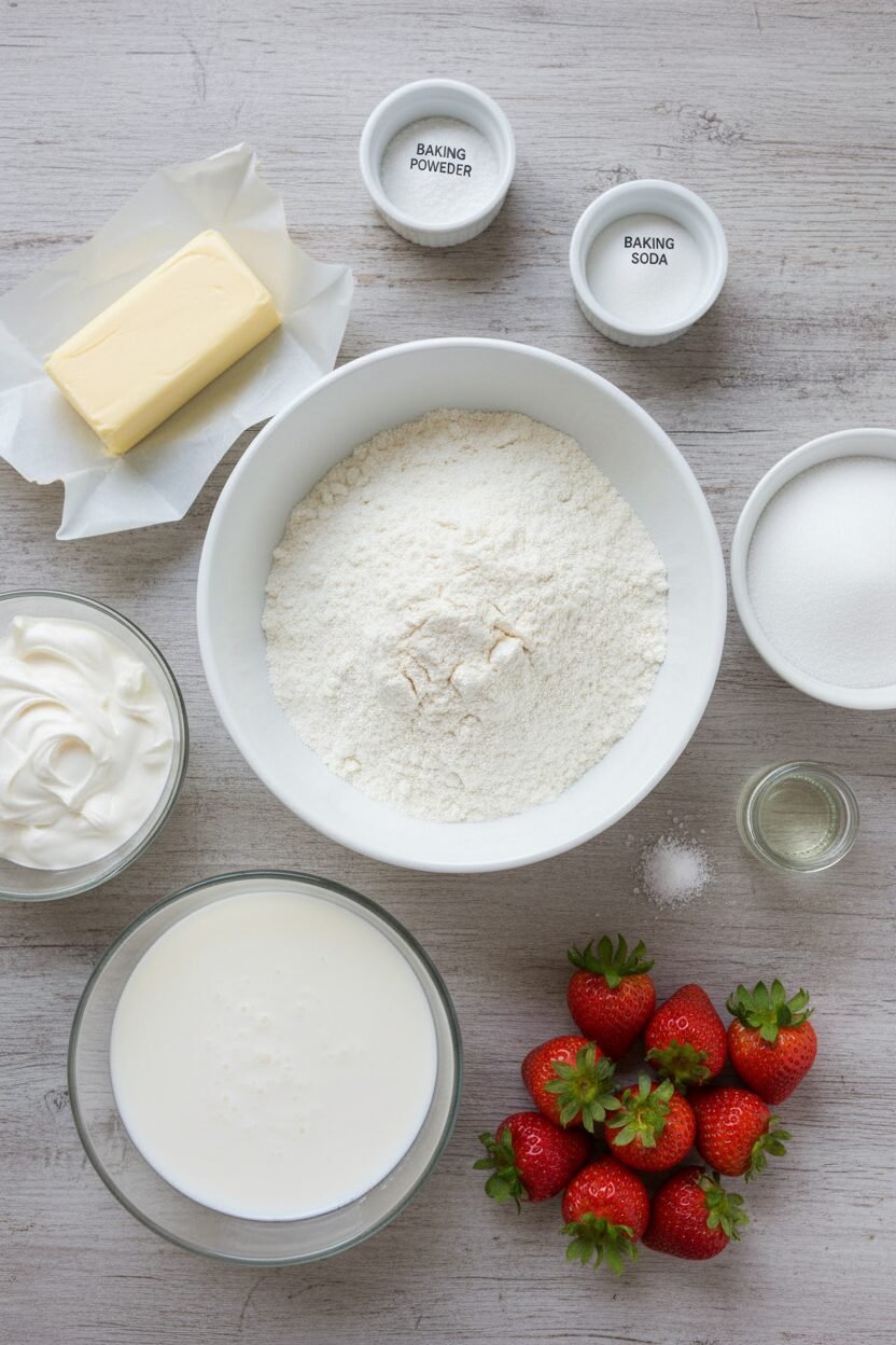 Flaky Biscuit Strawberry Shortcake Perfection