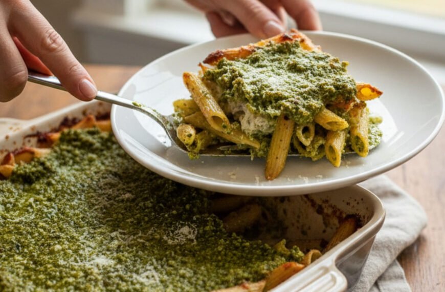 Best Ever Homemade Pesto with Fresh Basil and Pine Nuts