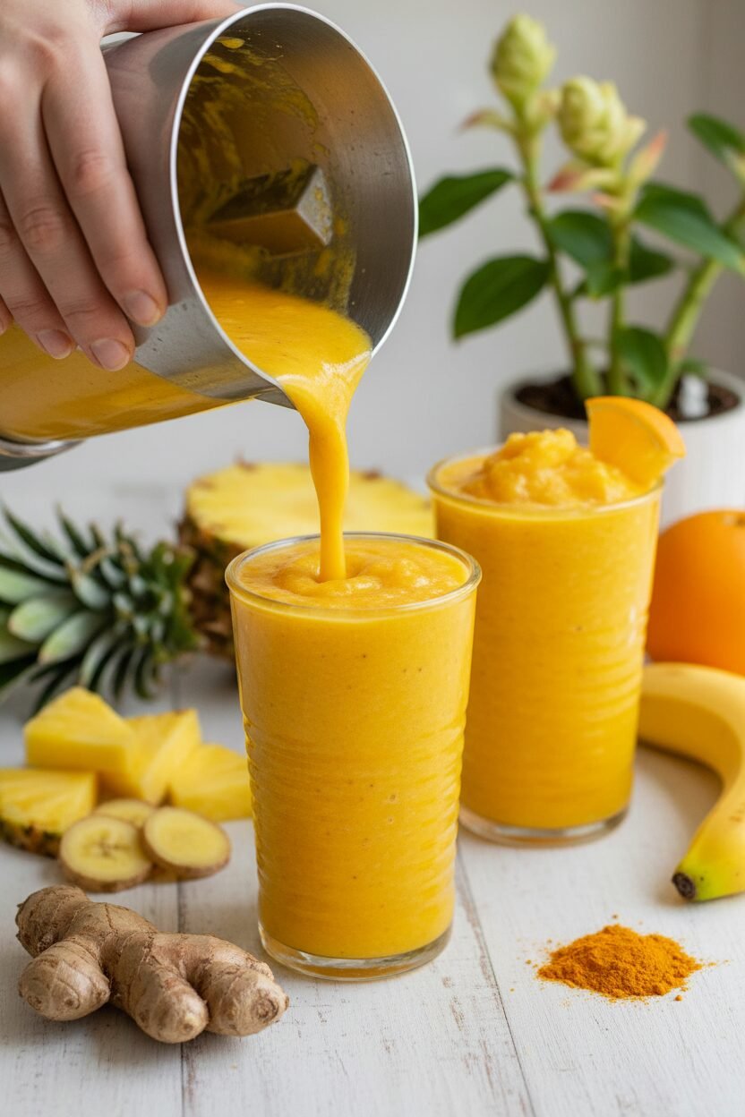 Golden Spice Tropical Wellness Smoothie