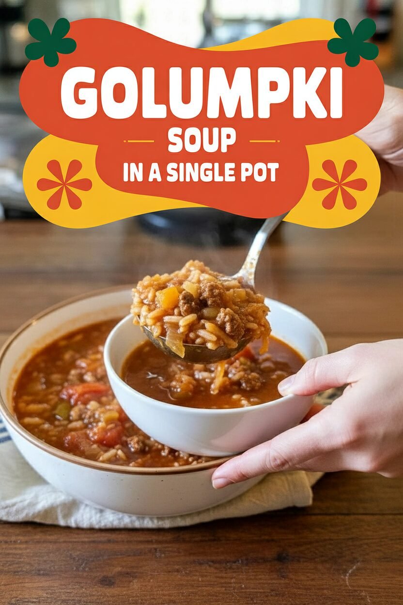 Golumpki Soup in a Single Pot