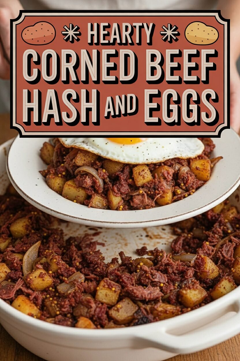 Hearty Corned Beef Hash and Eggs