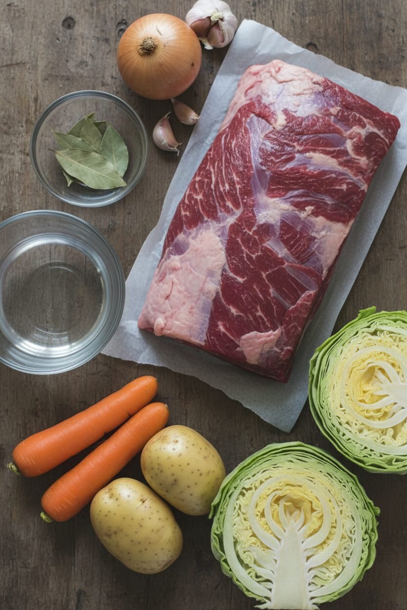 Hearty Corned Beef and Cabbage Supper