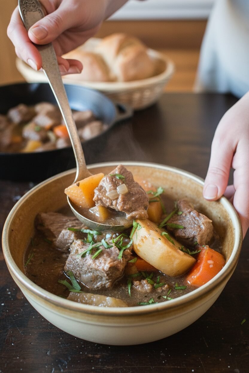 Hearty Lamb and Root Vegetable Stew