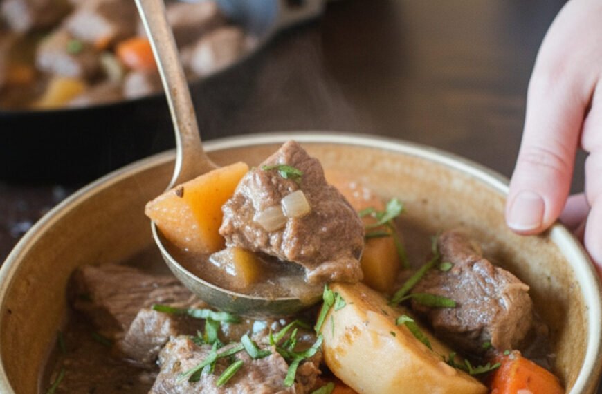 Hearty Lamb and Root Vegetable Stew