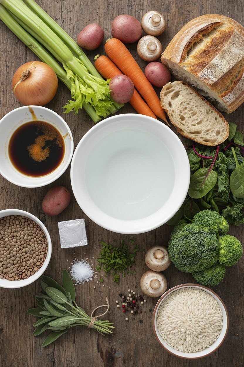 Hearty Lentil and Garden Vegetable Stew