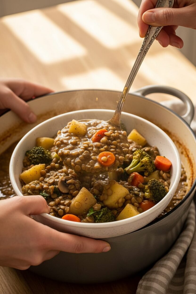 Hearty Lentil and Vegetable Stew