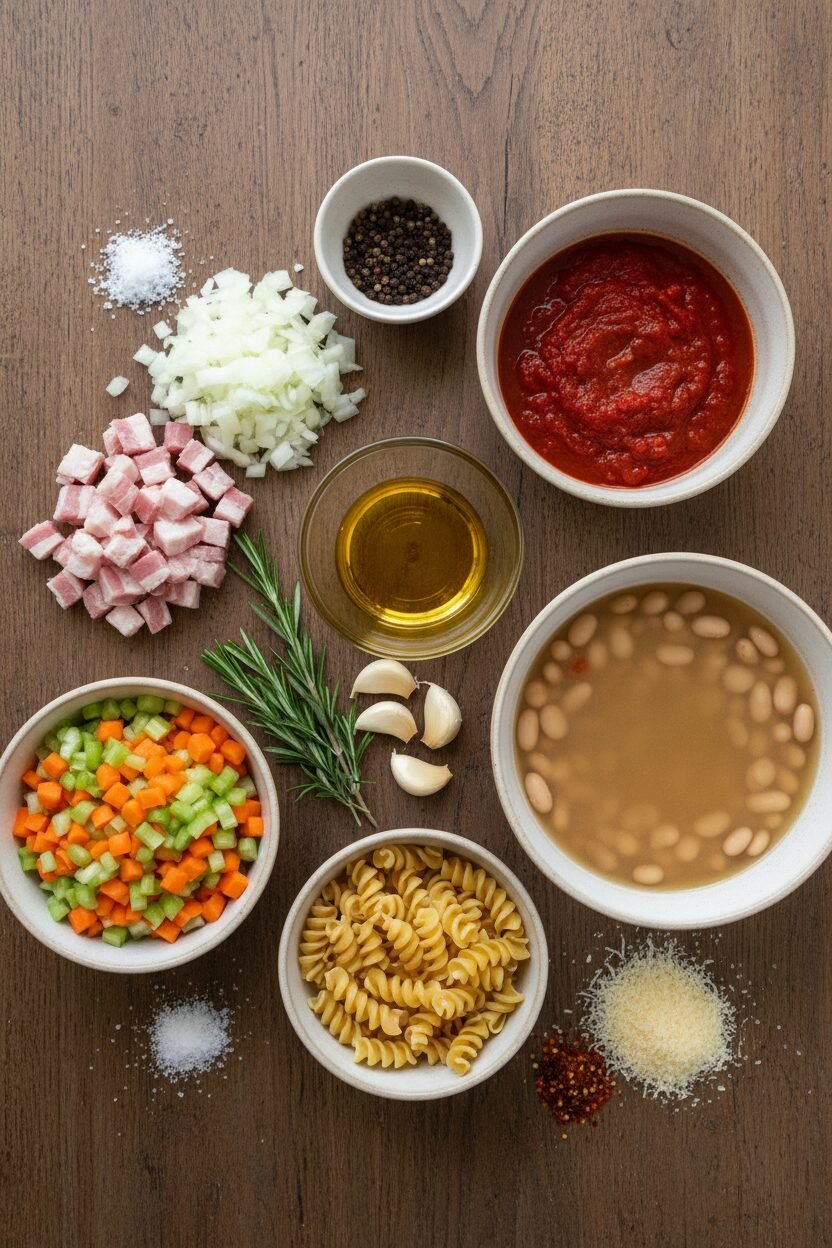 Hearty Pasta e Fagioli One Pot