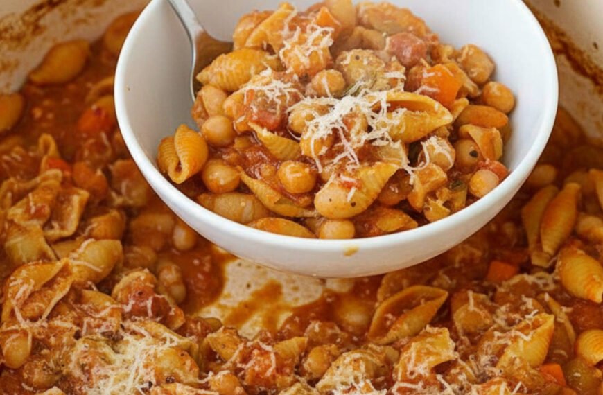 Easy One-Pot Pasta e Fagioli (Italian Pasta and Beans)