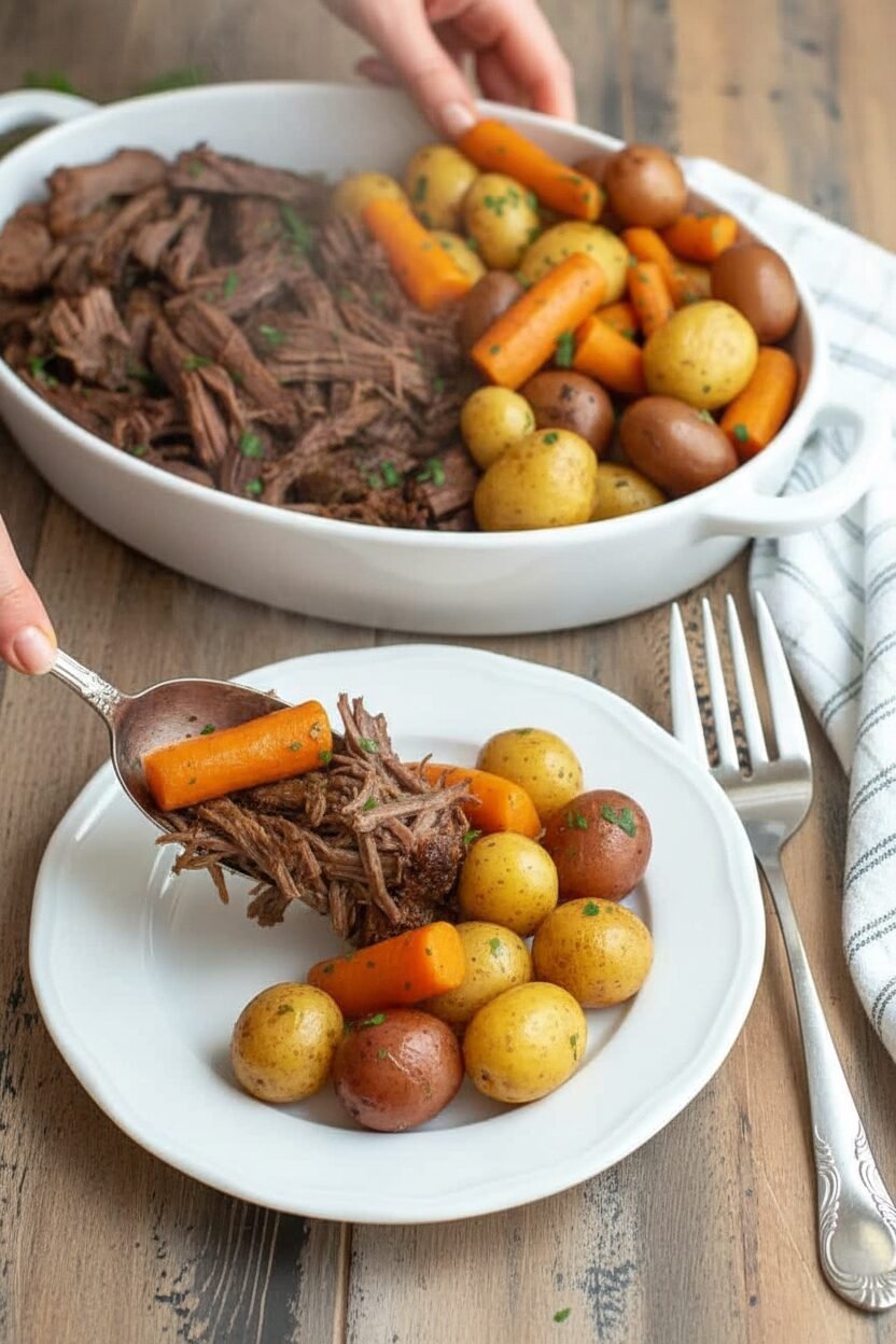 Hearty Pot Roast with Vegetables