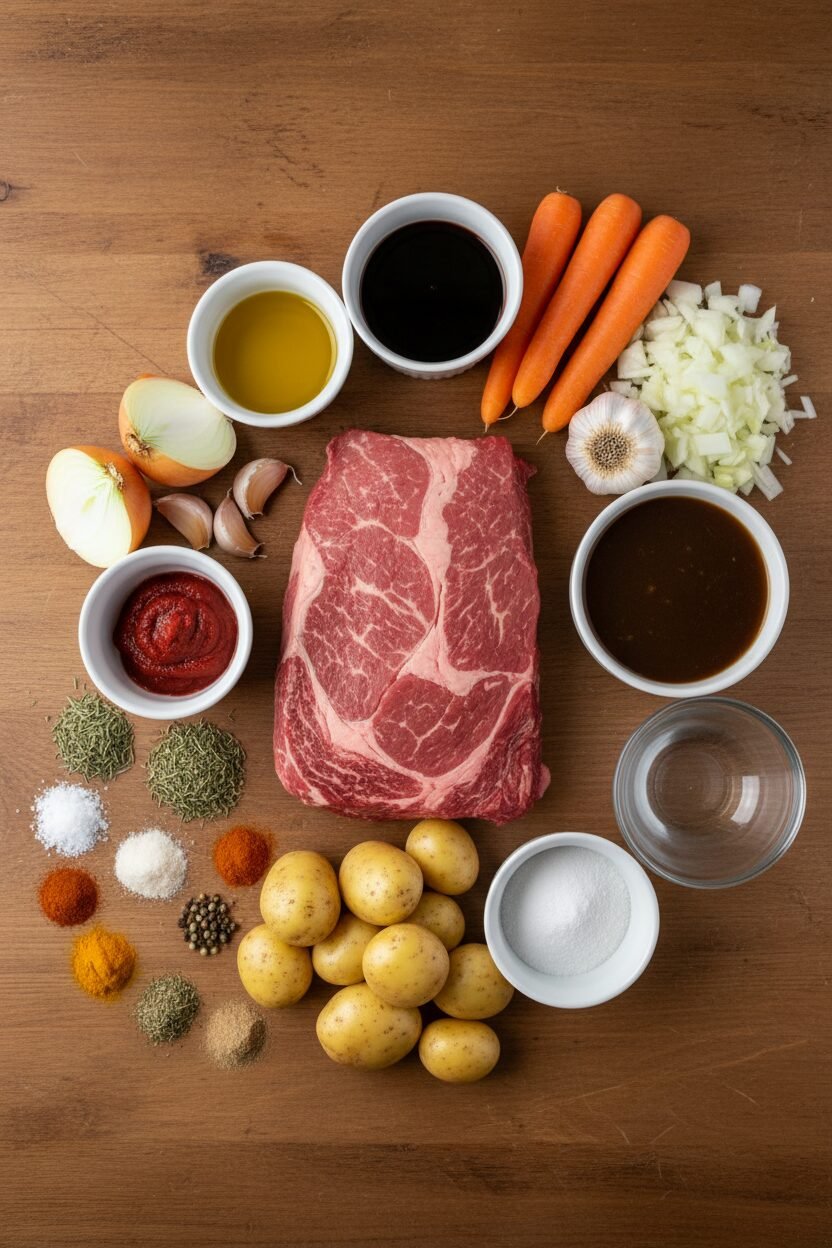 Hearty Pot Roast with Vegetables