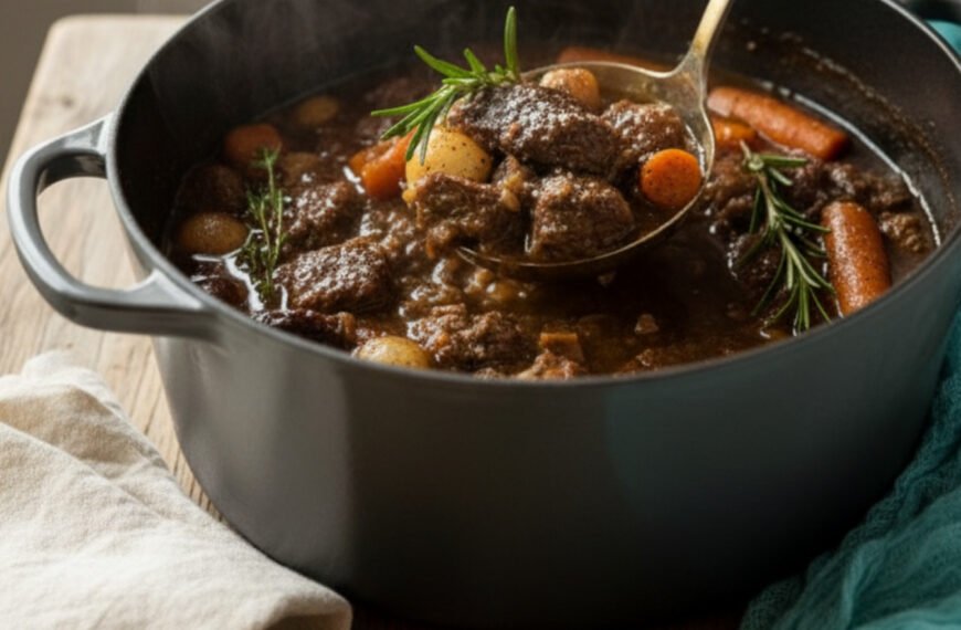 Hearty Red Wine Beef Stew