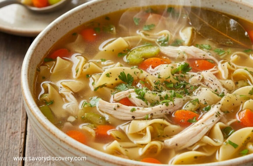 Slow Cooker Chicken Noodle Soup