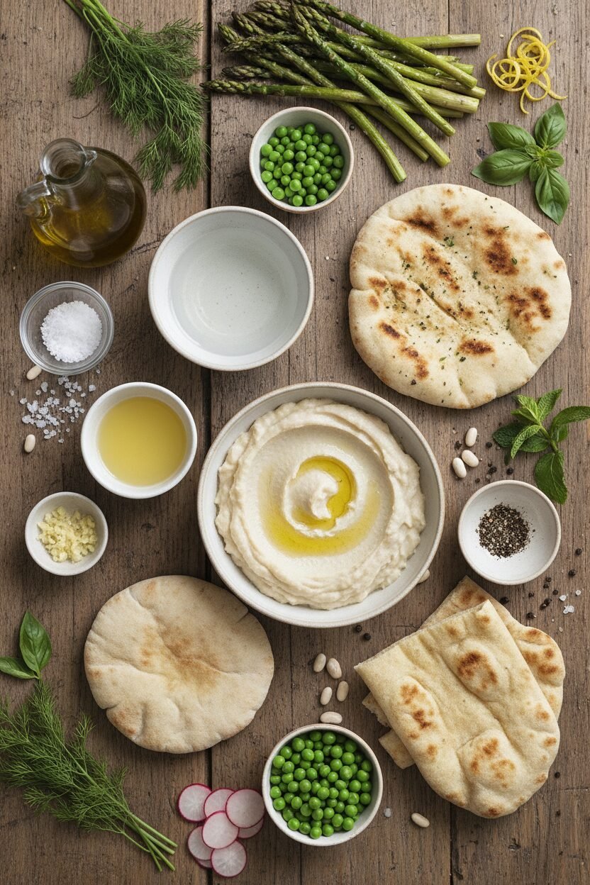Herbed Spring Flatbread Made Simple