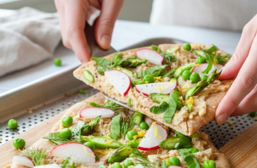 Herbed Spring Flatbread Made Simple