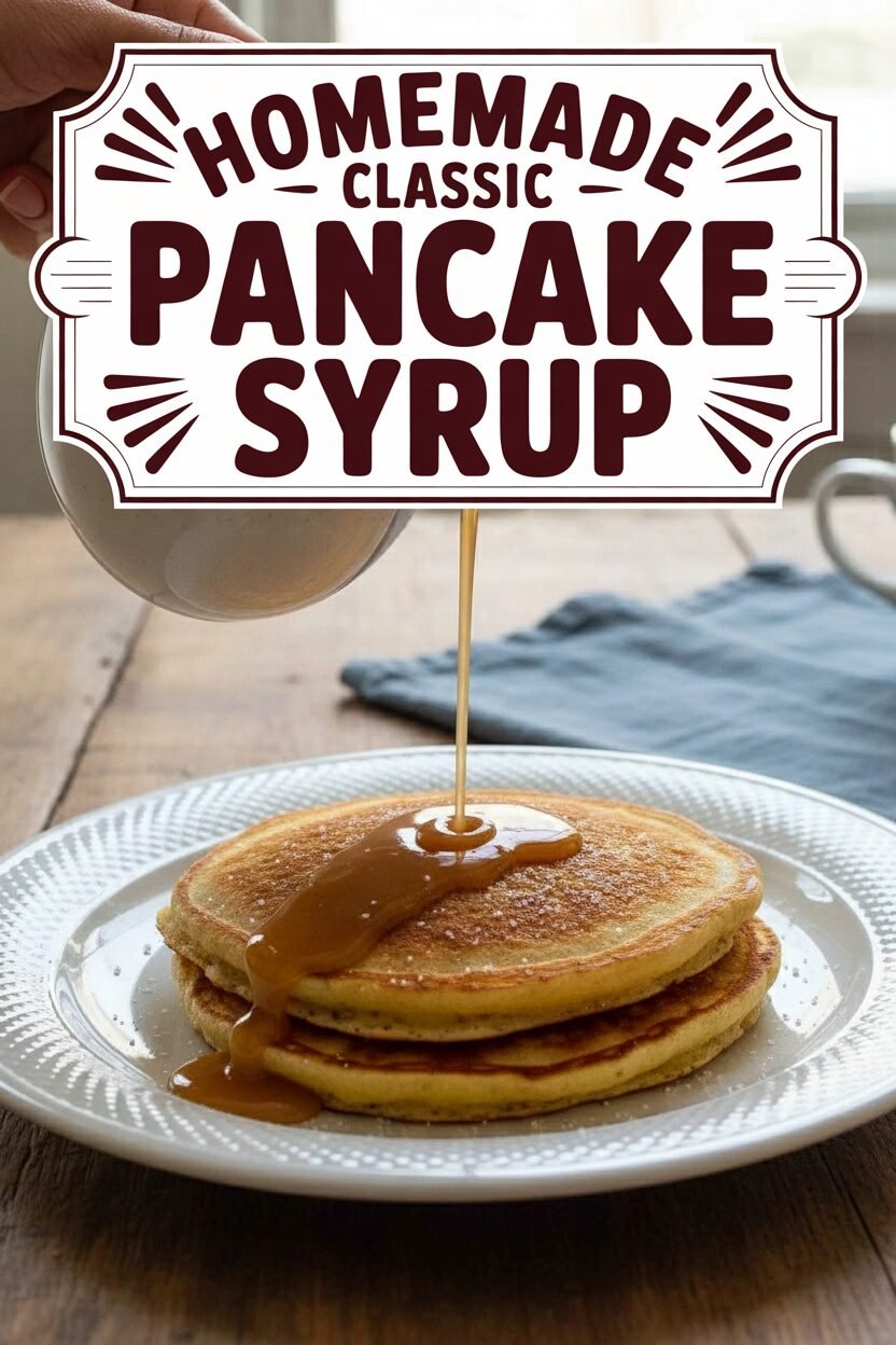 Homemade Classic Pancake Syrup