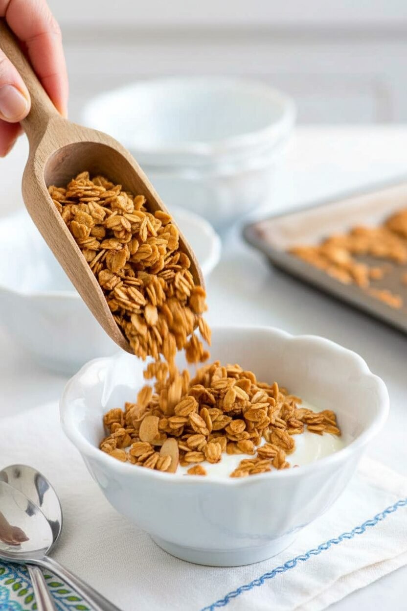 Honey Almond Homemade Granola