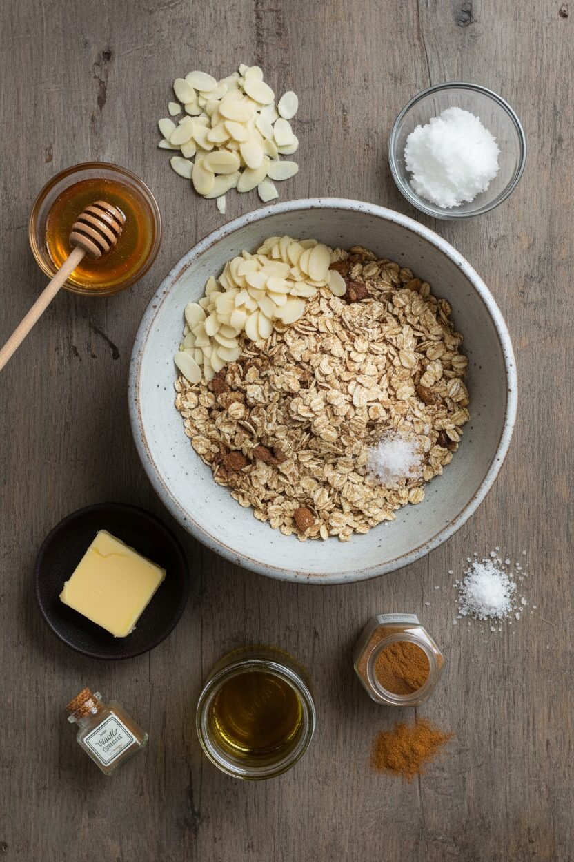 Honey Almond Homemade Granola