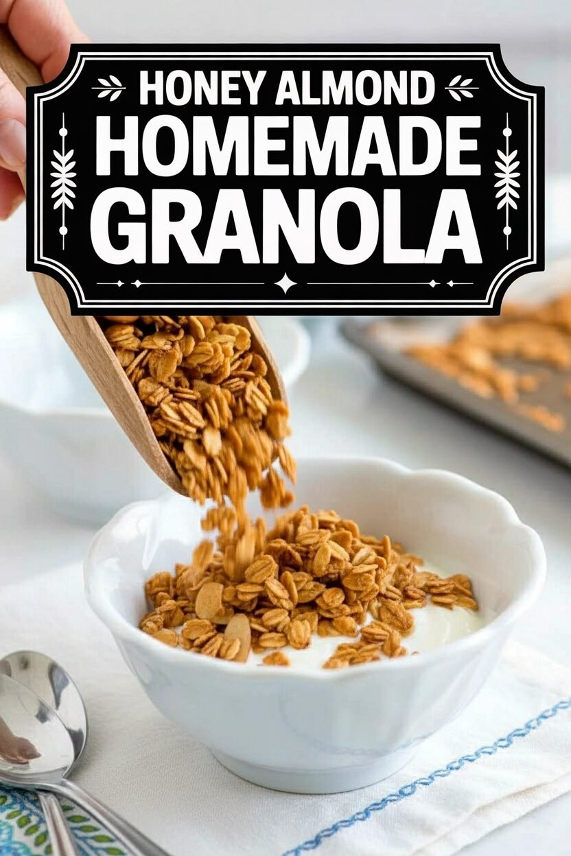 Honey Almond Homemade Granola