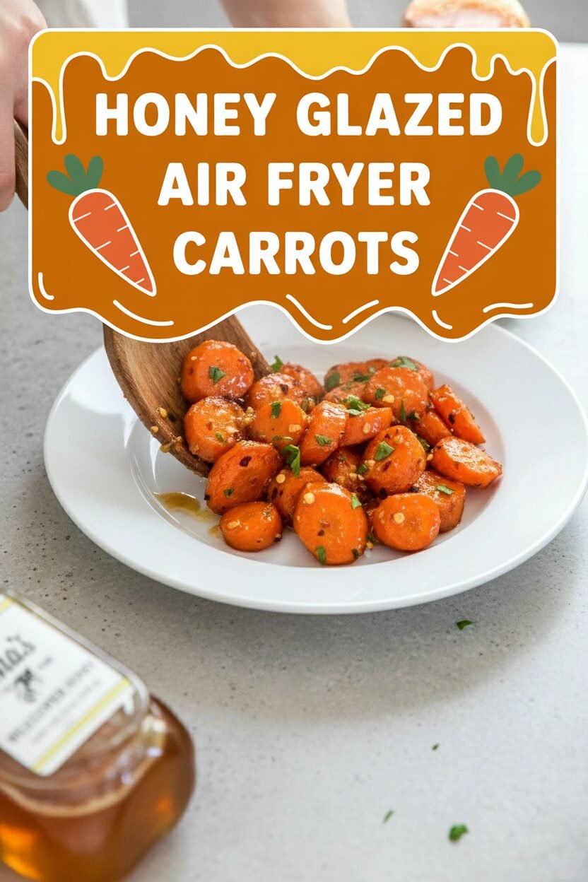 Honey Glazed Air Fryer Carrots