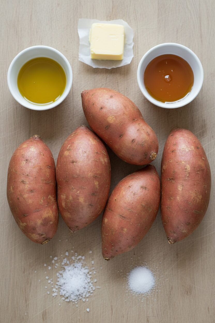 Honey Glazed Roasted Sweet Potatoes