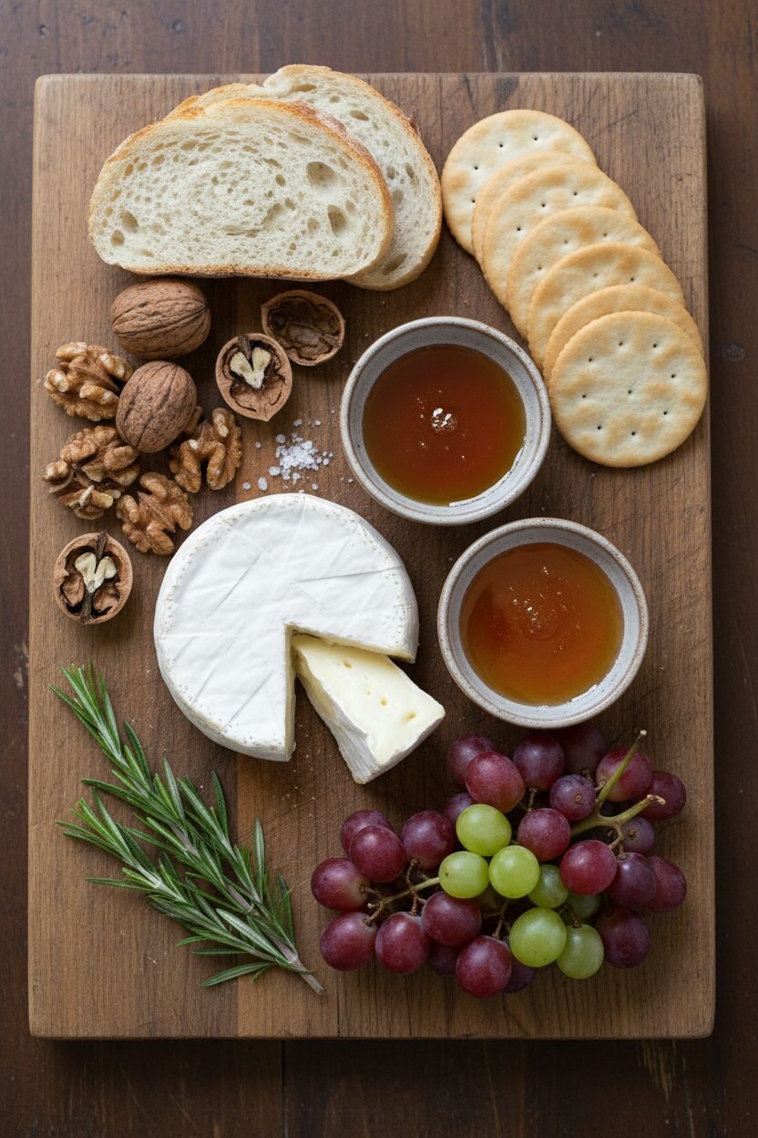 Honey Walnut Baked Brie
