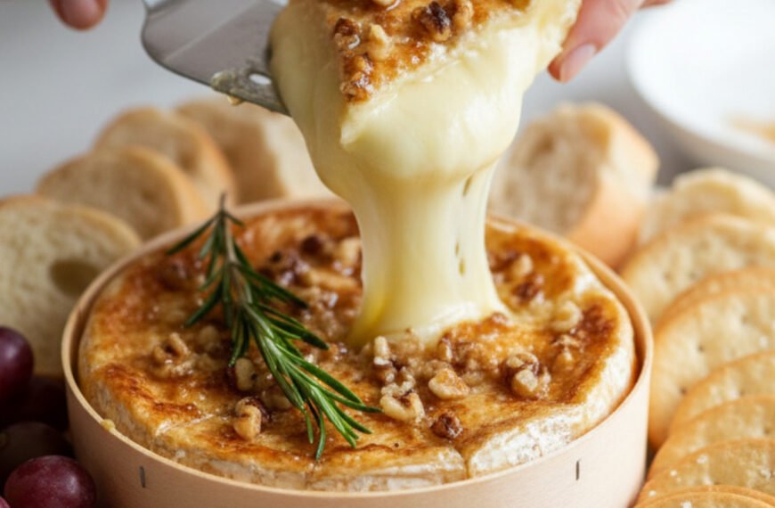 Honey Walnut Baked Brie