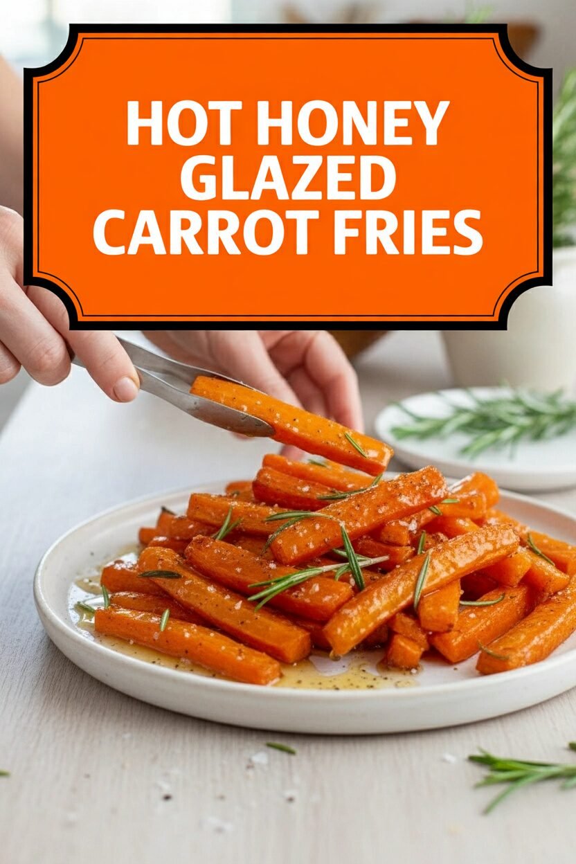 Hot Honey Glazed Carrot Fries