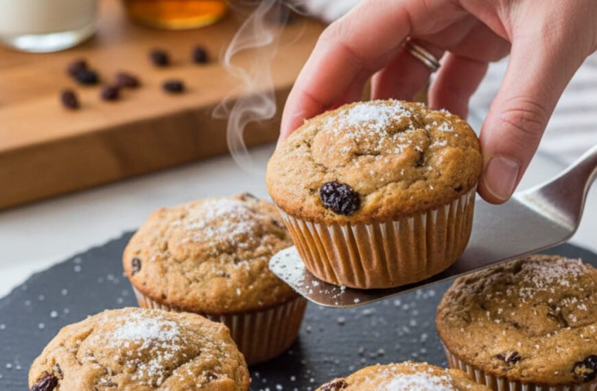 Irish Raisin Soda Bread Muffins