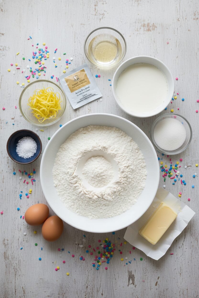 Italian Easter Braid with Dyed Eggs