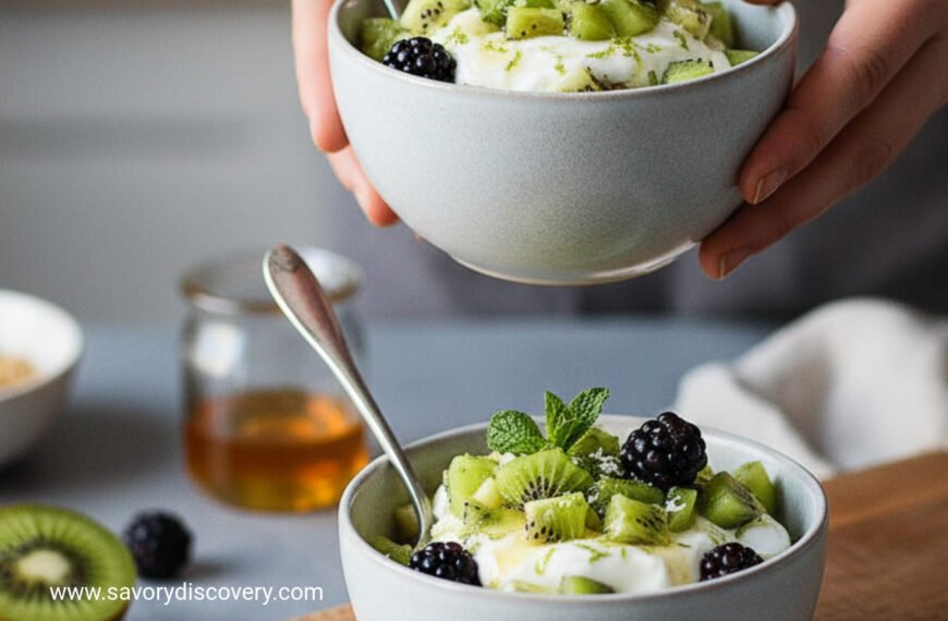 Layered Berry and Yogurt Delight