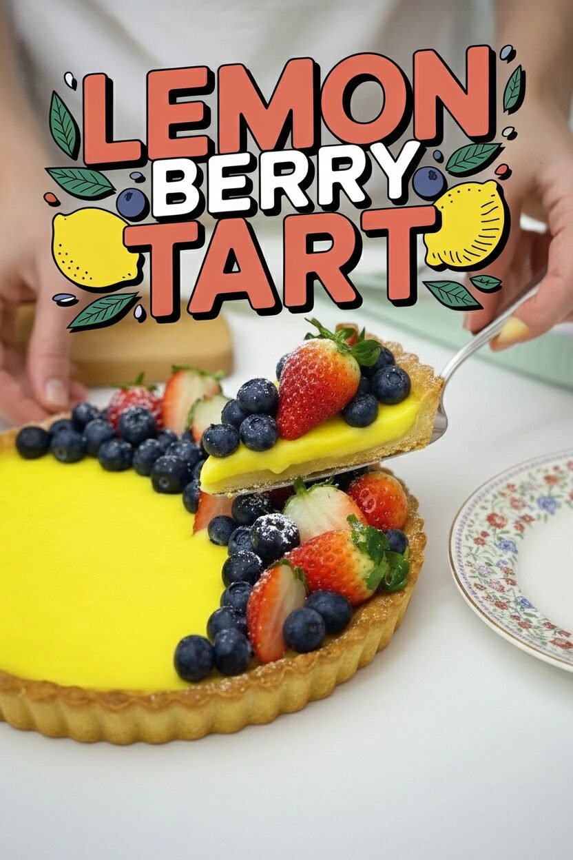 Lemon Berry Tart