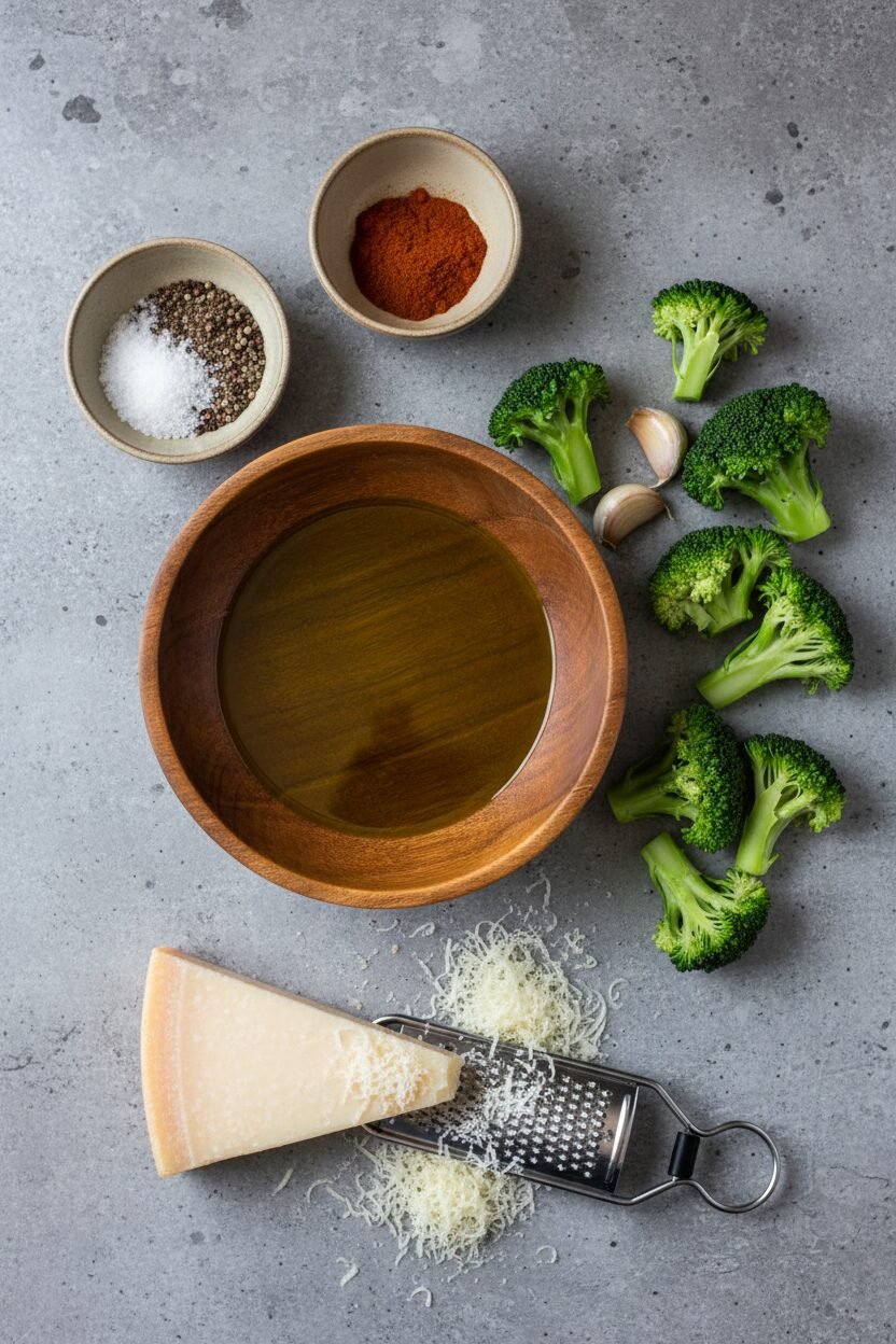 Lemon Garlic Crispy Smashed Broccoli
