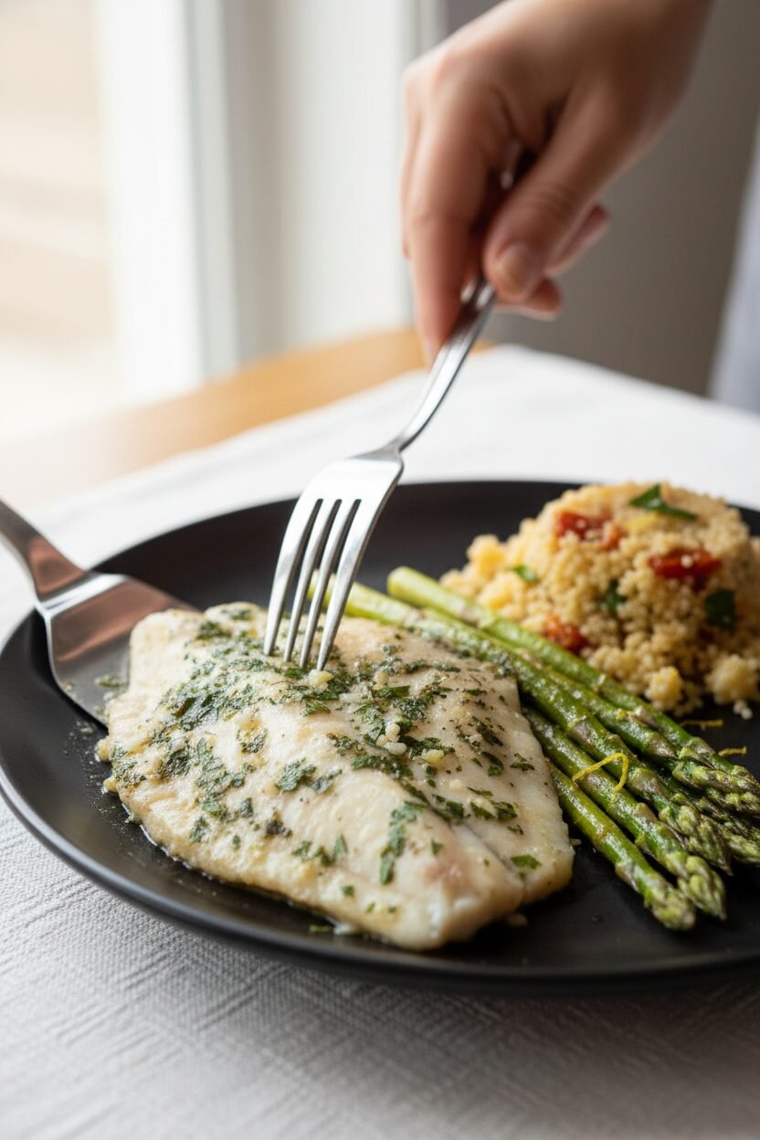 Lemon Garlic Tilapia in Minutes