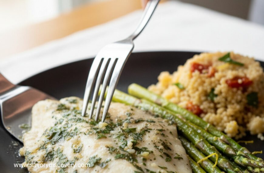 Lemon Garlic Tilapia in Minutes