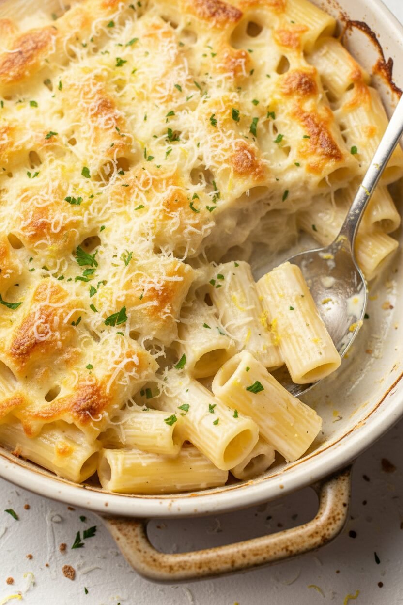 Lemon Parmesan Cream Pasta