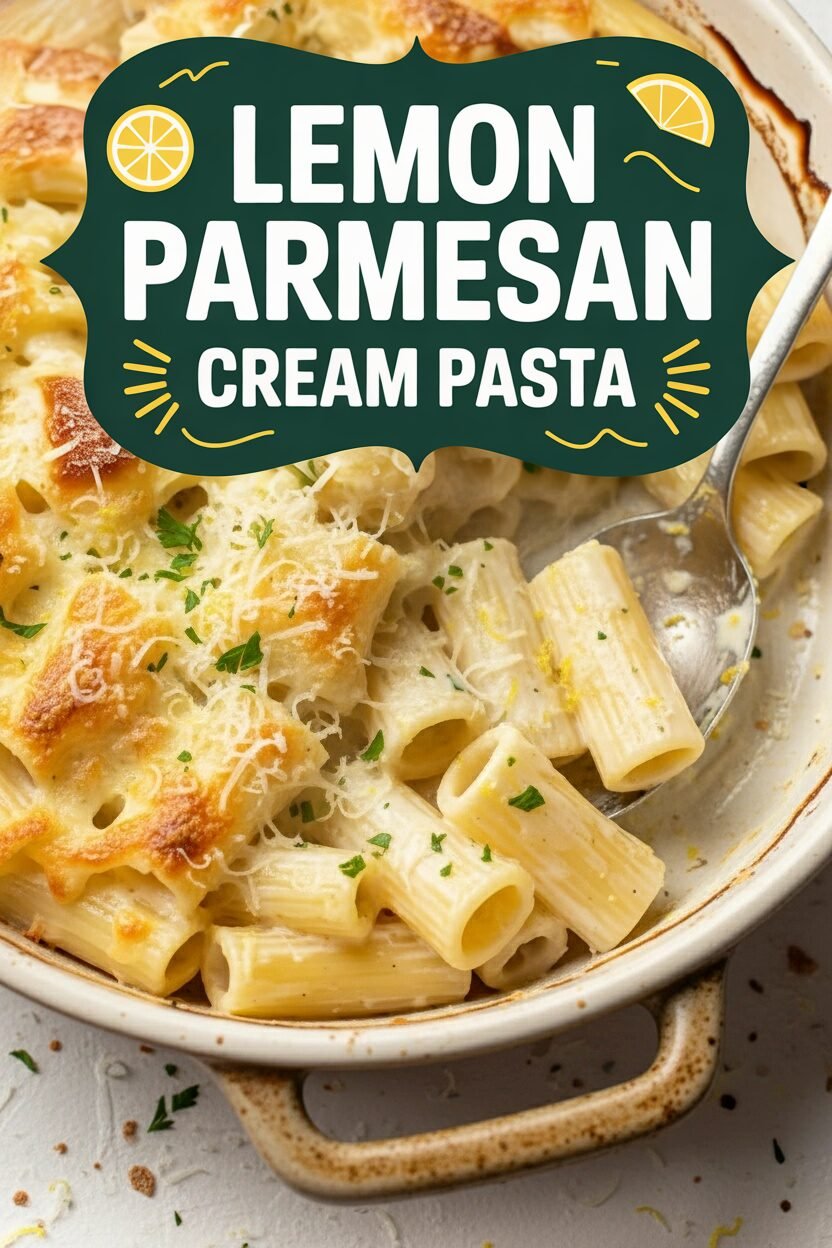 Lemon Parmesan Cream Pasta