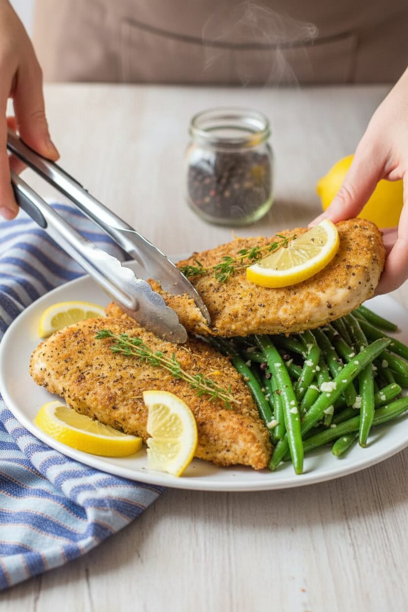 Lemon Pepper Air Fryer Chicken Breast