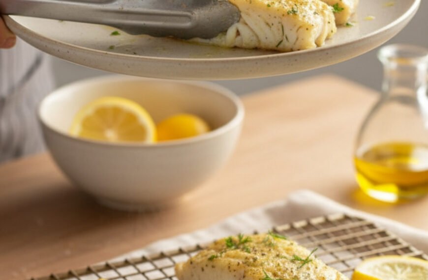 Lemon Pepper Air Fryer Cod