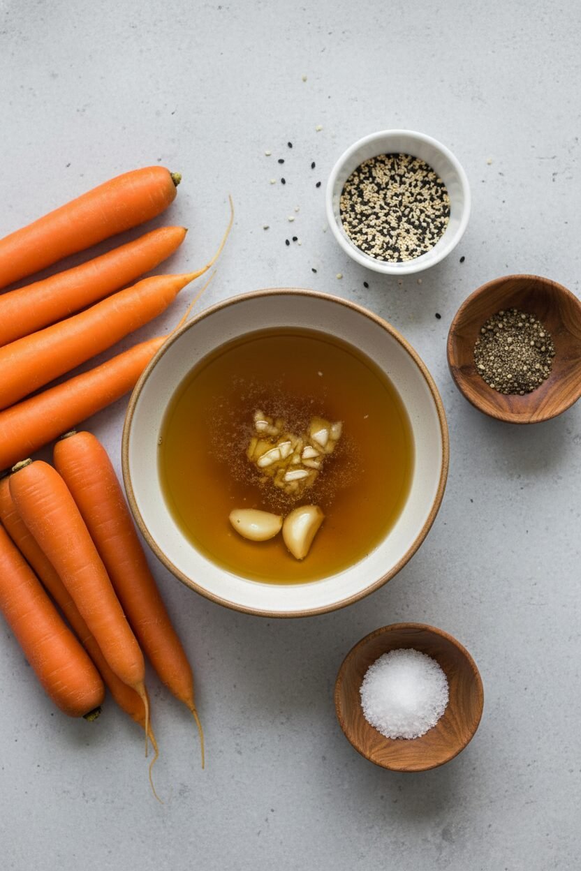 Maple Glazed Roasted Carrots with Pistachios