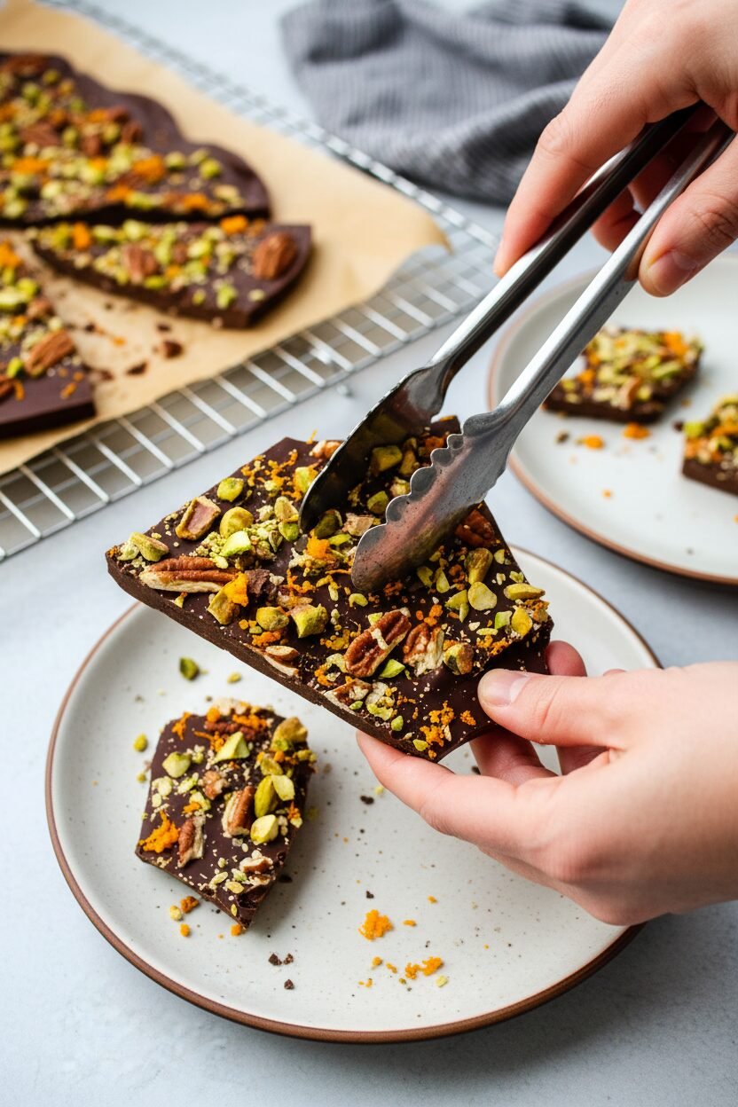 Nutty Dark Chocolate Slab