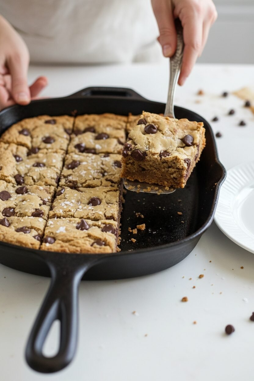 One Bowl Chocolate Chip Cookie Bars