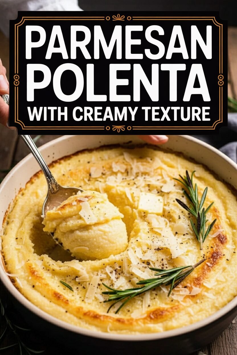 Parmesan Polenta with Creamy Texture