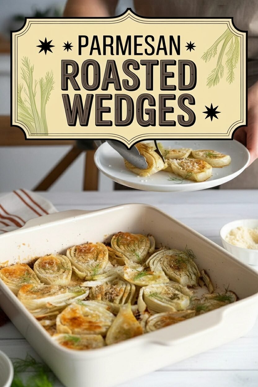 Parmesan Roasted Fennel Wedges