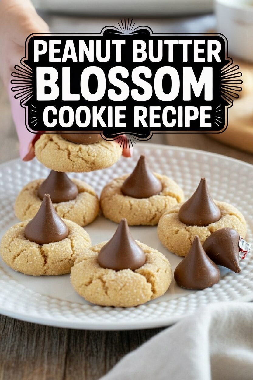 Peanut Butter Blossom Cookie Recipe