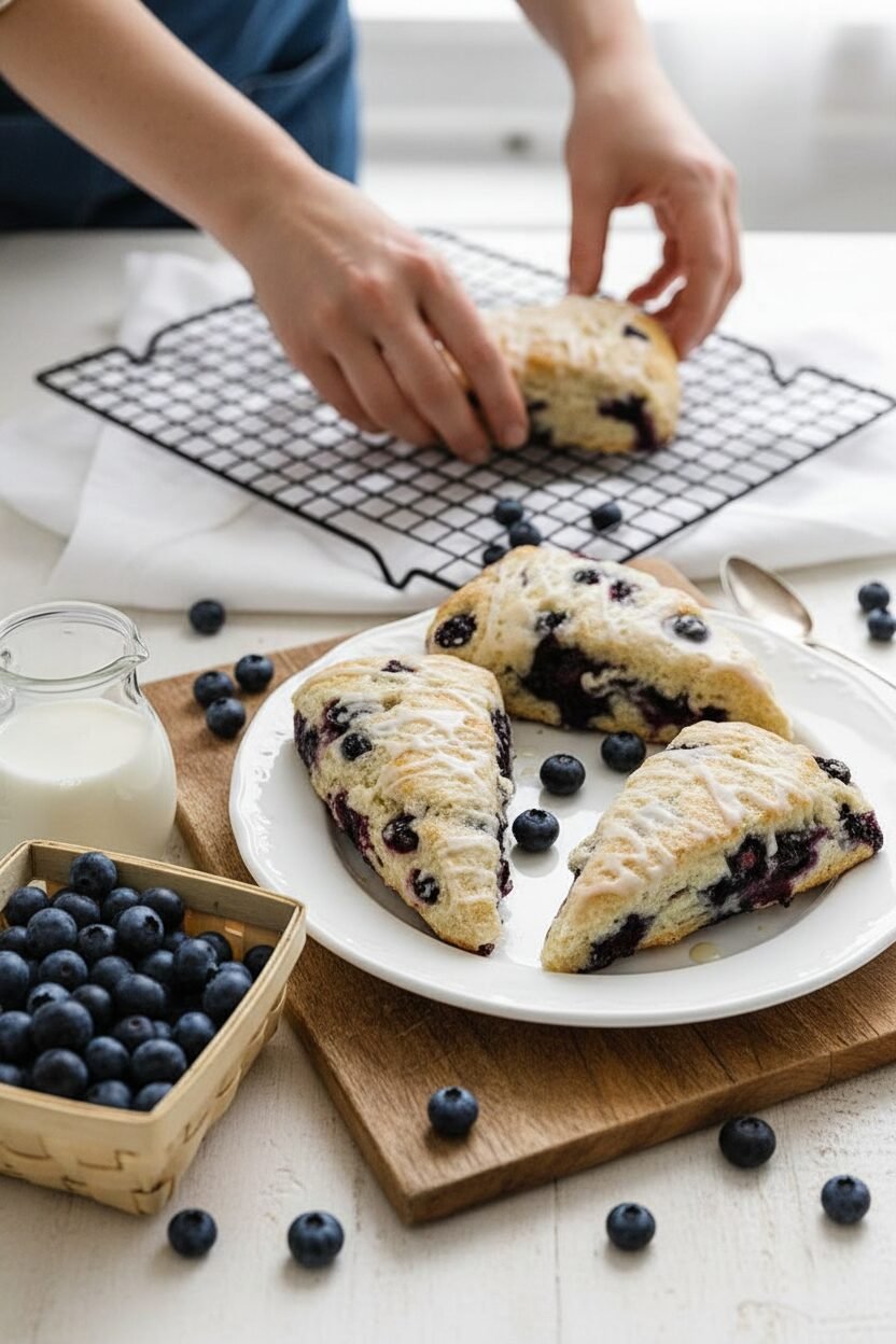 Perfect Blueberry Scones for Brunch