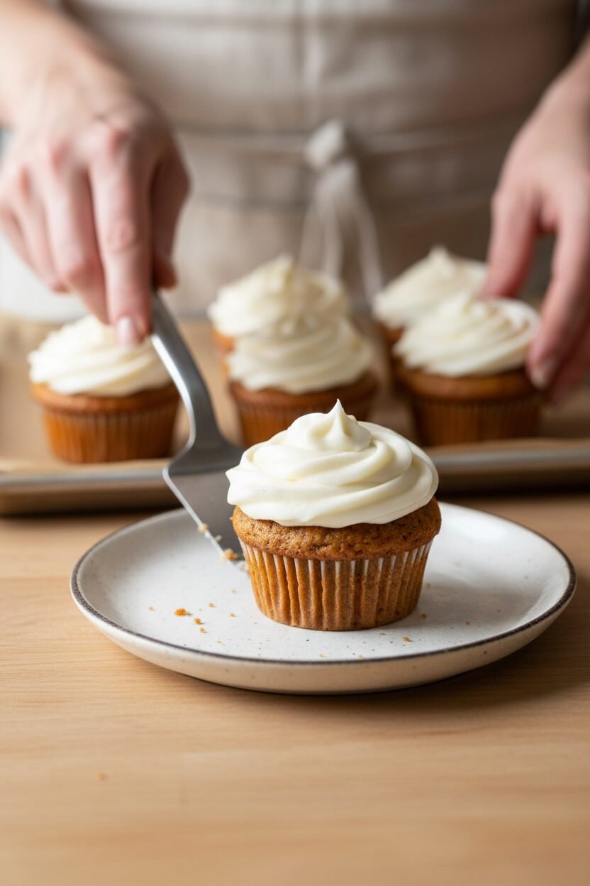 Perfect Carrot Cupcakes with Cream Cheese Frosting