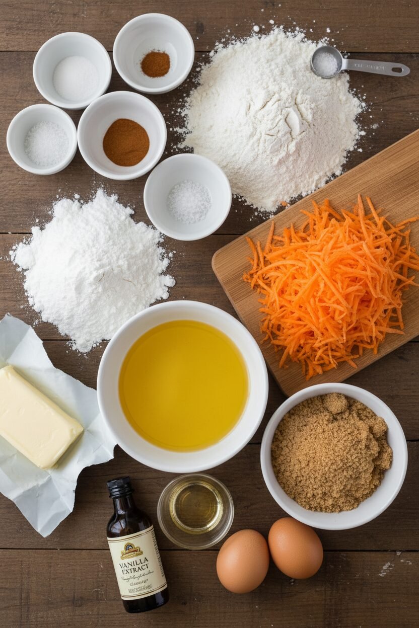 Perfect Carrot Cupcakes with Cream Cheese Frosting