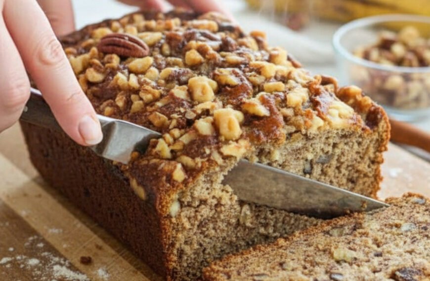 The Ultimate Moist Banana Bread with Walnuts and Cinnamon