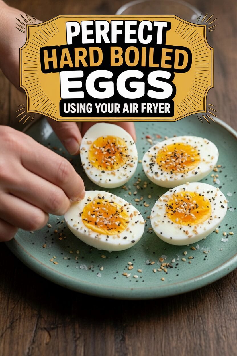Perfect Hard Boiled Eggs Using Your Air Fryer
